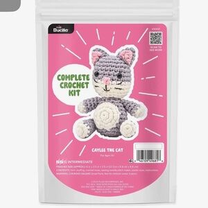 🆕 Bucilla Amigurumi Crochet Kit Caylee the Cat 5” Plush